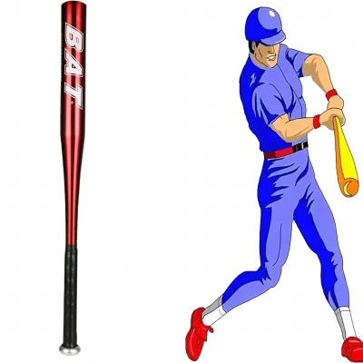 RealG RC-K-1850 Baseballová pálka hliníková 64 cm, červená
