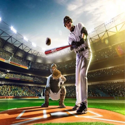RealG RC-K-1850 Baseballová pálka hliníková 64 cm, červená