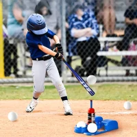 RealG RC-K-1851 Baseballová pálka hliníková 64 cm, tréninková, modrá