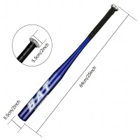 RealG RC-K-1851 Baseballová pálka hliníková 64 cm, tréninková, modrá