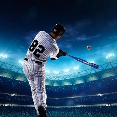 RealG RC-K-1851 Baseballová pálka hliníková 64 cm, tréninková, modrá