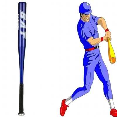 RealG RC-K-1851 Baseballová pálka hliníková 64 cm, tréninková, modrá