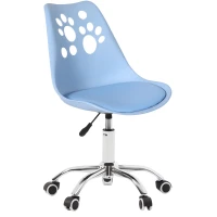 Bauerkraft H-583 Dětské ergonomické otočné kancelářské křeslo, světle modré