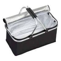 Bauerkraft X-201 Skladací termokôš 25 l, nepremokavý, čierny