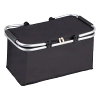Bauerkraft X-201 Skladací termokôš 25 l, nepremokavý, čierny