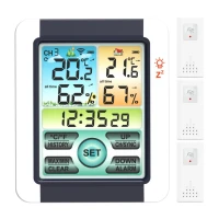 Bauerkraft G-784 Bezdrôtová meteorologická stanica, vlhkomer, hodiny, budík
