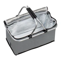 Bauerkraft R-969 Skladací termokôš 25 l, nepremokavý, sivý