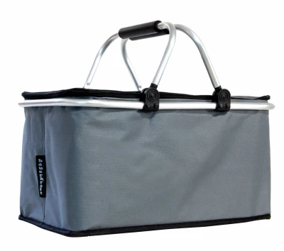 Bauerkraft R-969 Skladací termokôš 25 l, nepremokavý, sivý