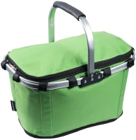 Bauerkraft X-236 Skládací termo košík na piknik a nákupy, 25 l, voděodolný, zelený