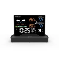 Bauerkraft G-870 Bezdrátová podsvícená meteostanice s barometrem, černá
