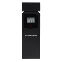 Bauerkraft G-967 Bezdrôtová meteorologická stanica, barometer, hodiny, budík, predpoveď počasia