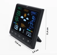 Bauerkraft G-967 Bezdrôtová meteorologická stanica, barometer, hodiny, budík, predpoveď počasia