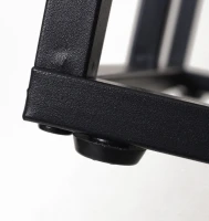 Bauerkraft H-017 Kovový stojan na 4 kvety, starožitný dub