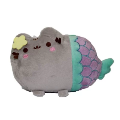 KIK Pusheen - Plyšová kočka Mermaid 19x12 cm