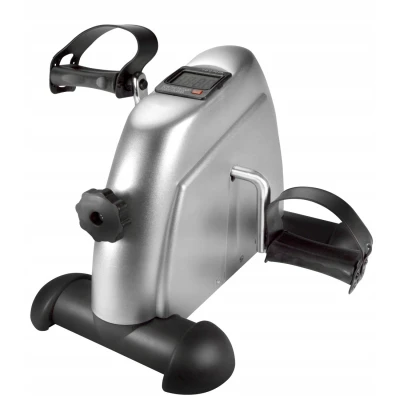 Bauerkraft H-620 2 v 1 rehabilitačný cvičebný bicykel, strieborný