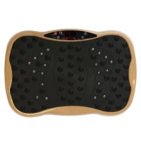 Bauerkraft H-214 Vibrační tréninková plošina, dálkový ovladač, Bluetooth, béžová