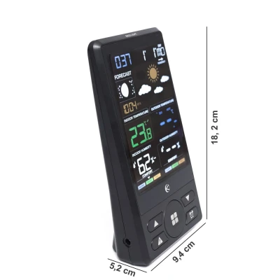 Bauerkraft G-572 Bezdrôtová meteorologická stanica, barometer, hodiny, budík, predpoveď počasia