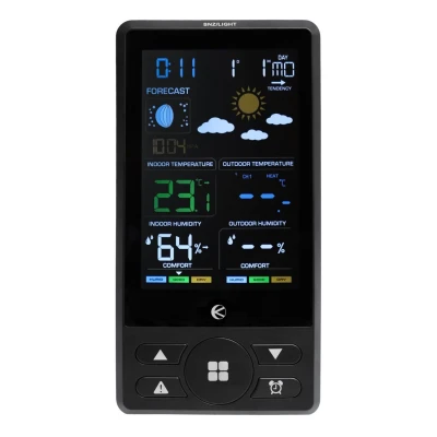 Bauerkraft G-572 Bezdrôtová meteorologická stanica, barometer, hodiny, budík, predpoveď počasia