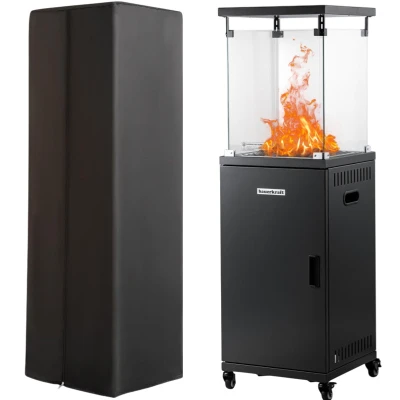 Bauerkraft H-638 Terasový plynový ohřívač 13 kW s ochranným obalem