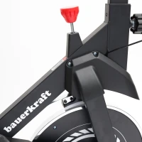 Bauerkraft H-543 Magnetický rotoped s nastavitelným sedlem, LCD displej, 4 kg, černobílý