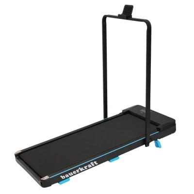 Bauerkraft H-565 Elektrický bežecký pás, skladací, LED displej, držiak na telefón, 90 kg, 10 km/h
