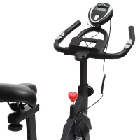 Bauerkraft H-550 Magnetický rotoped s nastavitelným sedlem, LCD displej, 4 kg, šedý