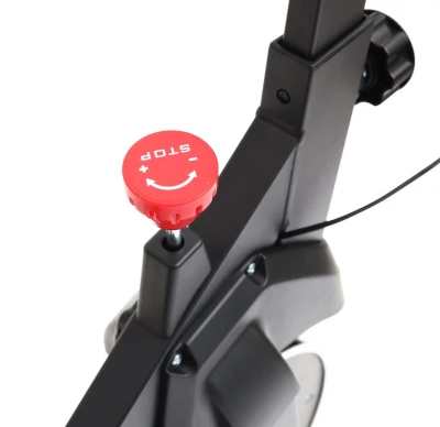 Bauerkraft H-550 Magnetický rotoped s nastavitelným sedlem, LCD displej, 4 kg, šedý