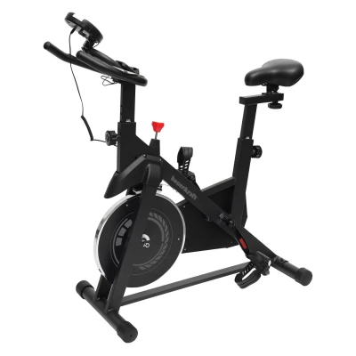 Bauerkraft H-550 Magnetický rotoped s nastavitelným sedlem, LCD displej, 4 kg, šedý