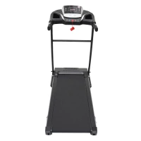 Bauerkraft H-527 Elektrický běžecký pás, regulace sklonu, 100 kg, 10 km/h, šedý