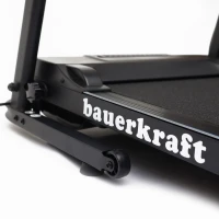 Bauerkraft H-527 Elektrický běžecký pás, regulace sklonu, 100 kg, 10 km/h, šedý