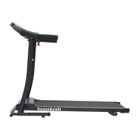 Bauerkraft H-527 Elektrický běžecký pás, regulace sklonu, 100 kg, 10 km/h, šedý