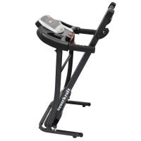 Bauerkraft H-527 Elektrický běžecký pás, regulace sklonu, 100 kg, 10 km/h, šedý
