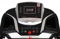 Bauerkraft H-527 Elektrický běžecký pás, regulace sklonu, 100 kg, 10 km/h, šedý