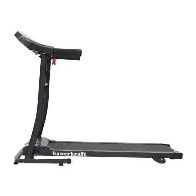 Bauerkraft H-527 Elektrický běžecký pás, regulace sklonu, 100 kg, 10 km/h, šedý