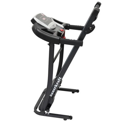 Bauerkraft H-527 Elektrický běžecký pás, regulace sklonu, 100 kg, 10 km/h, šedý