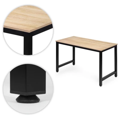ModernHome TH-RD-6-16 Psací, počítačový stůl 120 x 60 cm, světlý dub