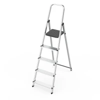 ModernHome WK4026-5 Hliníkové schůdky 5-stupňové s plošinou 150 kg