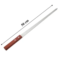 RealG RC-K-940 Kovové špízy na grilovanie 50 cm, 4 ks
