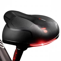 RealG RC-K-1454 Sedlo sportovní MTB, antivibrační, černé