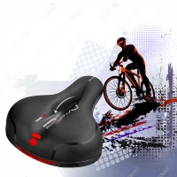RealG RC-K-1454 Sedlo sportovní MTB, antivibrační, černé