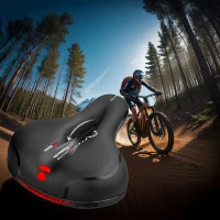 RealG RC-K-1454 Sedlo sportovní MTB, antivibrační, černé