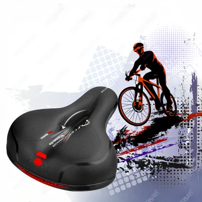 RealG RC-K-1454 Sedlo sportovní MTB, antivibrační, černé