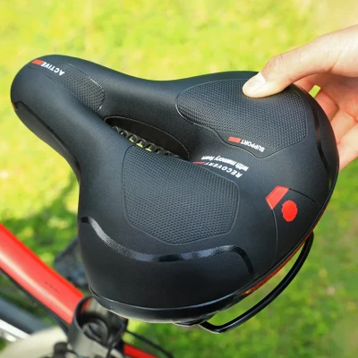 RealG RC-K-1454 Sedlo sportovní MTB, antivibrační, černé