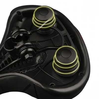 RealG RC-K-1454 Sedlo sportovní MTB, antivibrační, černé