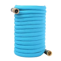 RealG RC-K-2239 Zahradní flexi hadice 13,6 - 30 m, spojky 1/2 a 3/4, modrá