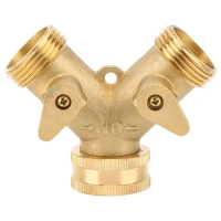 RealG RC-K-2196 Rozdělovač T‑kus pro zahradní hadici 3/4" na kohoutek