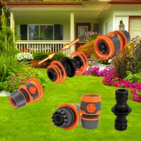 RealG RC-K-2202 Sada spojek na zahradní hadici a kohoutek 1/2'' a 3/4'', 20 ks