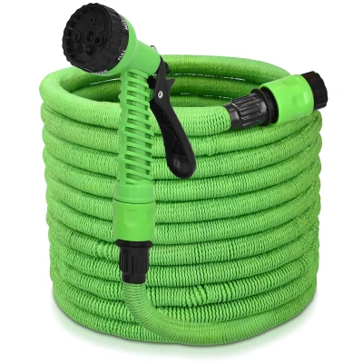 RealG RC-K-2234 Zahradní flexi hadice 1/2'' 7,5 - 22,5 m, pistole, zelená