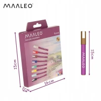 Maaleo 27052 Akrylové fixy sada 8 ks