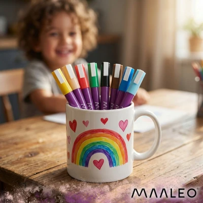 Maaleo 27052 Akrylové fixy sada 8 ks